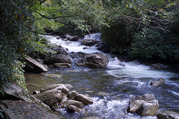 mountain river